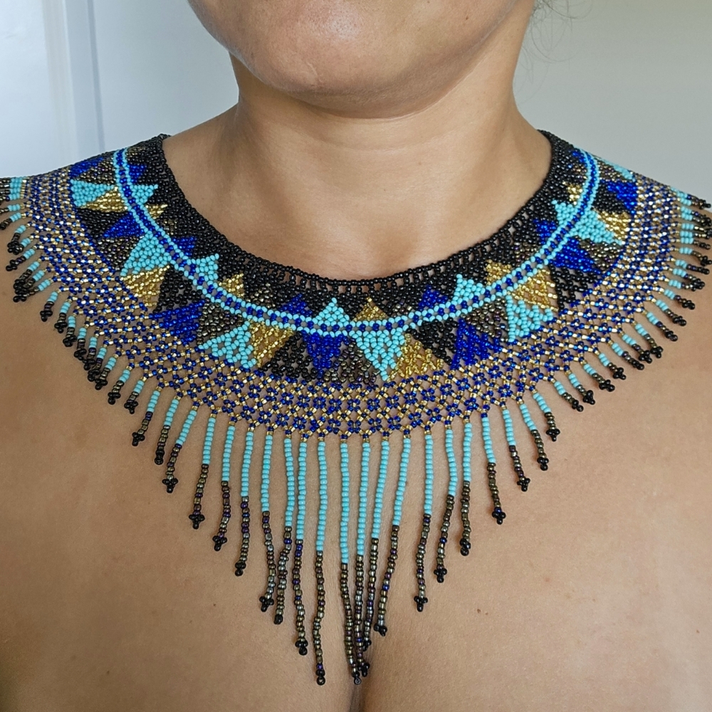 Handbeaded Mexican necklace
